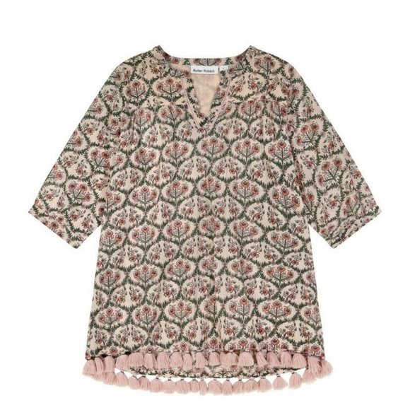 Roberta Roller Rabbit | Dresses | Roller Rabbit Rose Serafina Tunic Pom ...